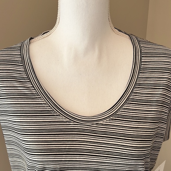 Athleta Stratus Breezy Striped Tee - Picture 5 of 5